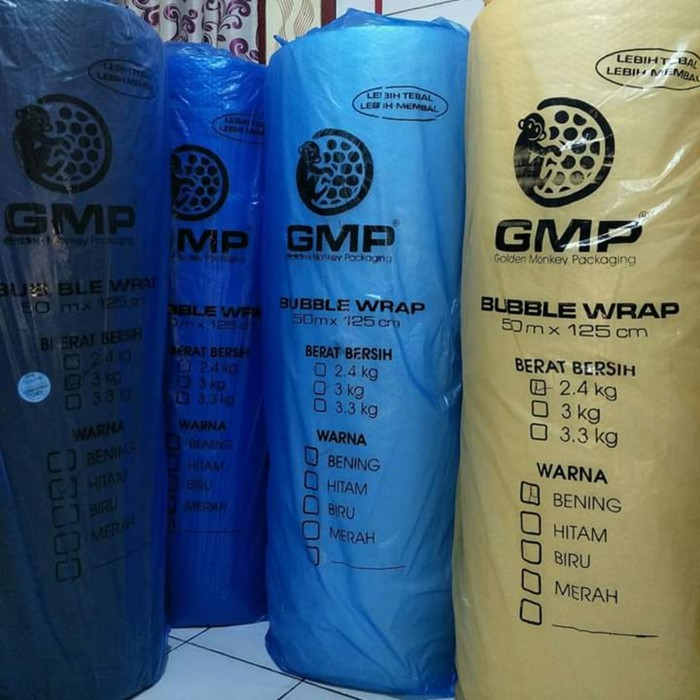 

Bublle wrap putih roll 50 m Ã125 cm . - Putih