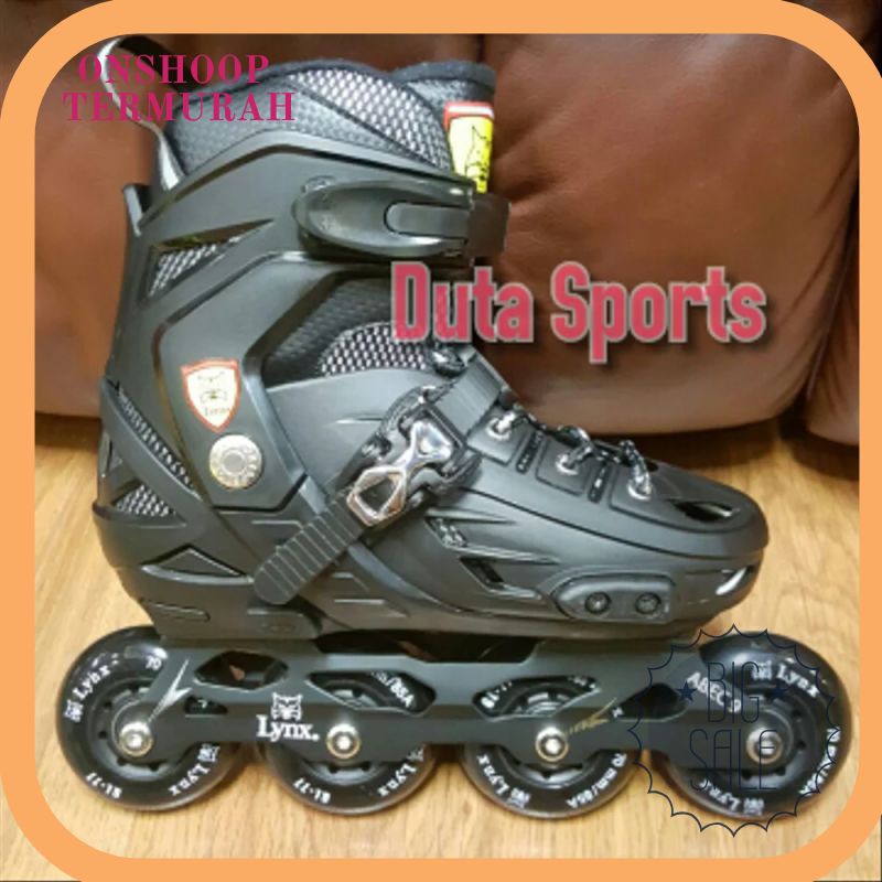 Termurah Sepatu Roda Lynx BM 138 Hart Boot ( Black ) Terlaris