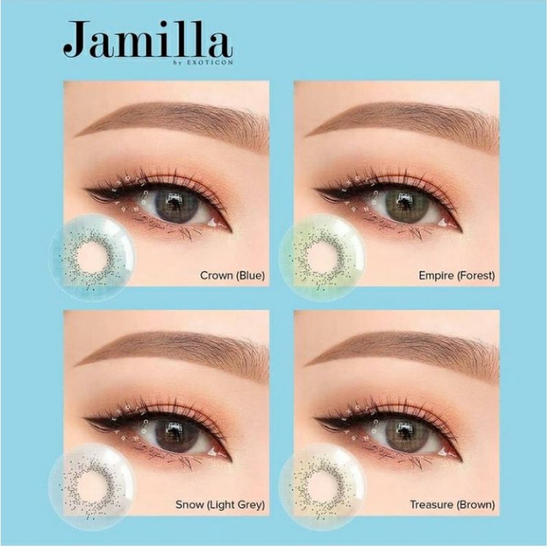 MURAH SOFTLENS JAMILLA / SOFTLENS X2 / SOFTLENS DIAMETER BESAR / SOFTLENS HITAM / SOFTLENS WEDDING
