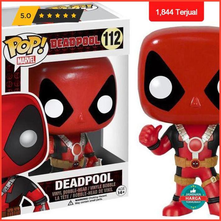 Action Figure Funko Pop Deadpool Thumbs Up (Marvel Deadpool) Premium