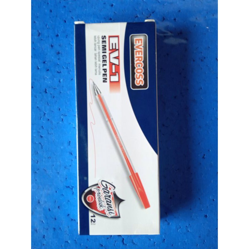 

pulpen EVERCOSS EV-1 merah