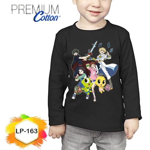 Kaos Shinbi House Lengan Panjang Anak Katun 24s Premium Original #LP-163