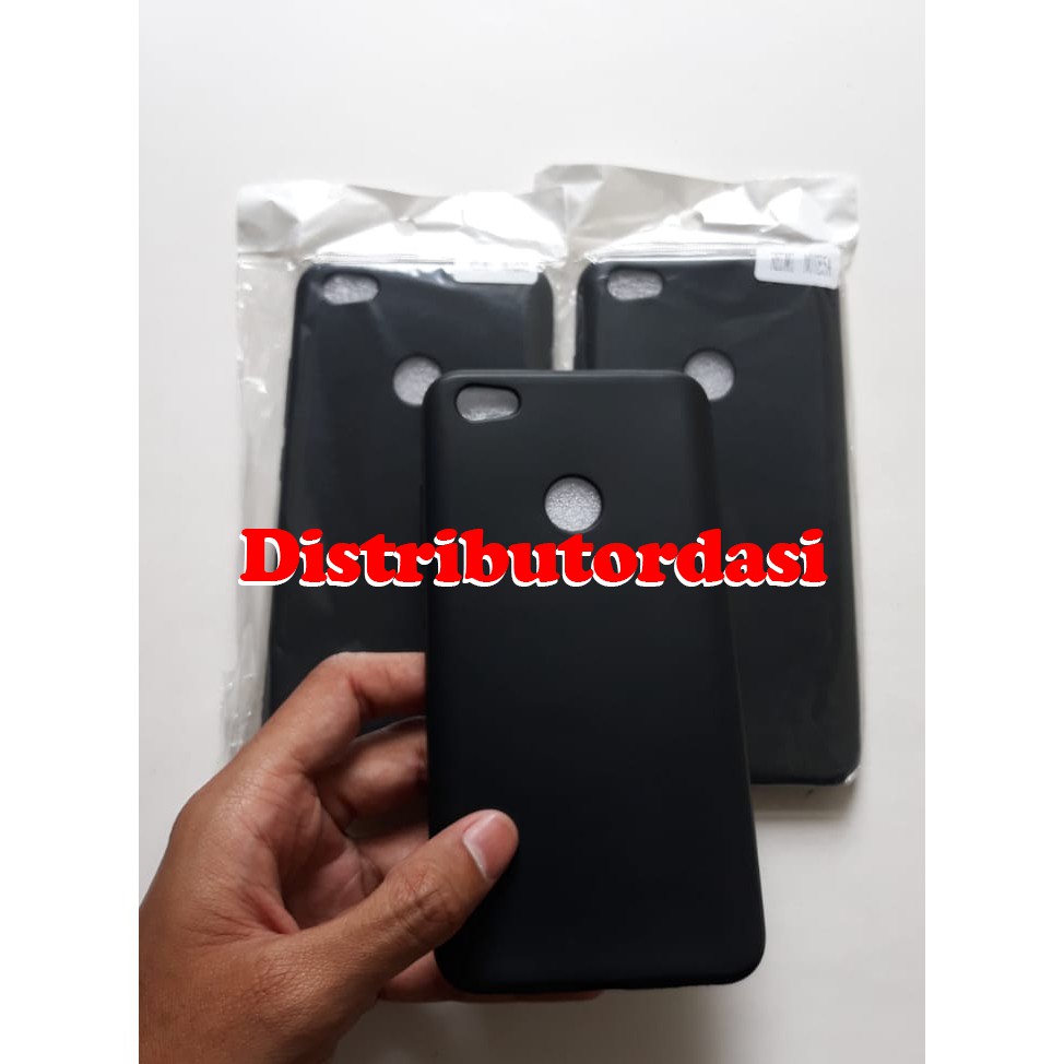 SOFTCASE CASE TPU SILIKON CASING KONDOM blackmatte case Redmi Note 5A prime ready stok grosir