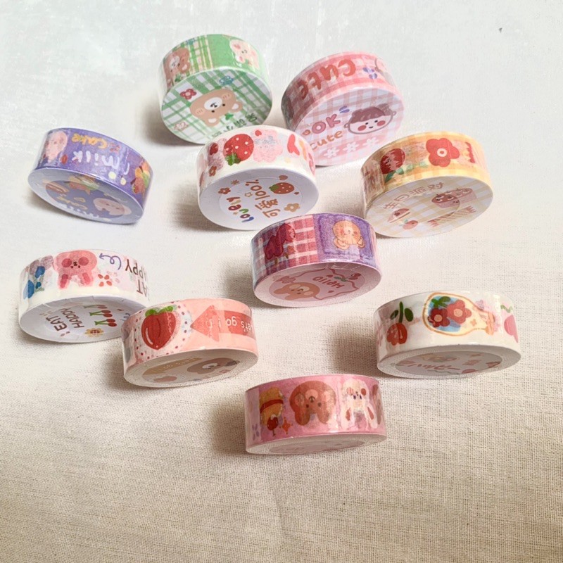 

Cute Party Animal Washi Tape Vol 2