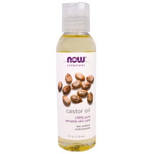 NOW FOODS Castor Oil 100% PURE, 118ml