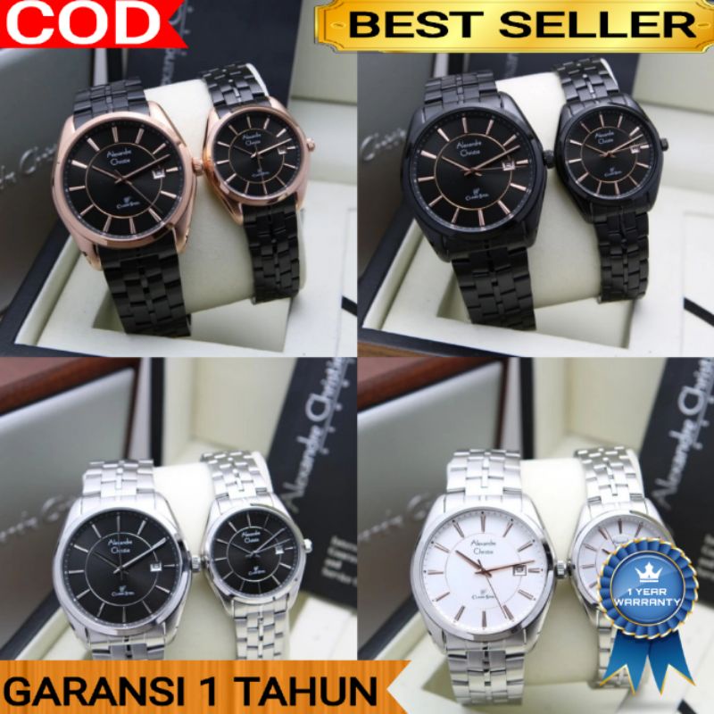 Alexandre Christie Couple AC 8578 AC8578 Original Garansi Resmi 1 Tahun