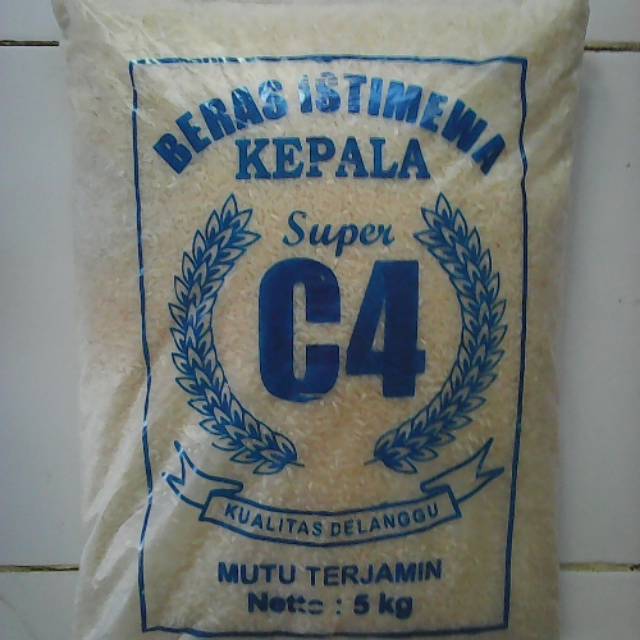 

Beras isitimewa kepala super C4 5 kg