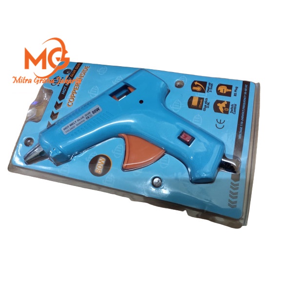 

Alat Tembak Lem Glue Gun Fit 80 Watt Alat Bakar Refil Glue Stick Lilin MGJ