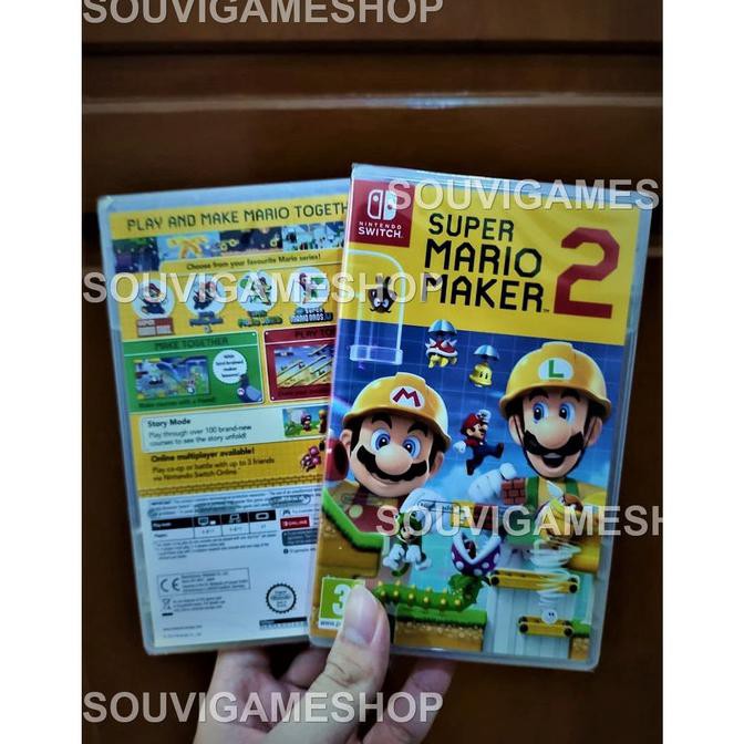 Jual Kualitas Premium Paling Murah Nintendo Switch Super Mario Maker 2 English Language 7998