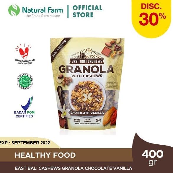 

East Bali Cashews Granola Chocolate Vanilla 400gr (ED 09/22)