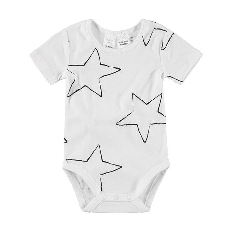 Kmart Short Sleeve Bodysuit kmartwht
