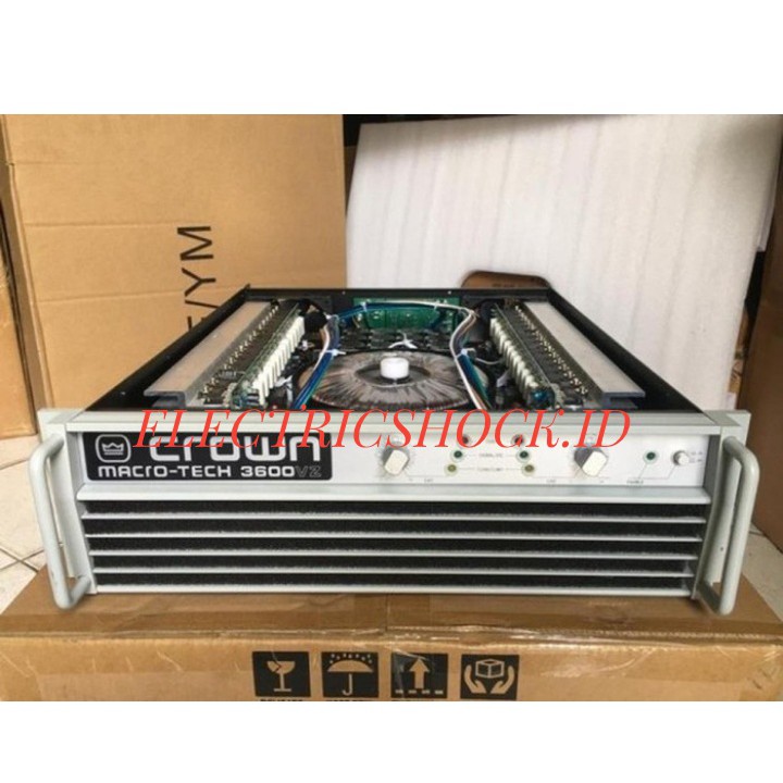 POWER AMPLIFIER CROWN MACRO TECH 3600 / MACROTECH 3600 VZ