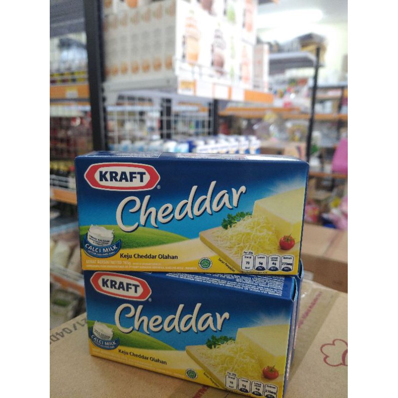 

Kraft cheddar 165gr