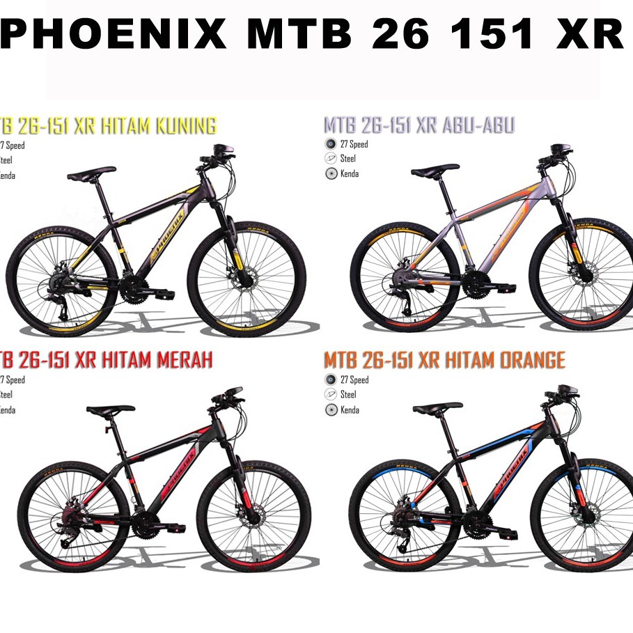 SEPEDA MTB 26 PHOENIX 151 XR