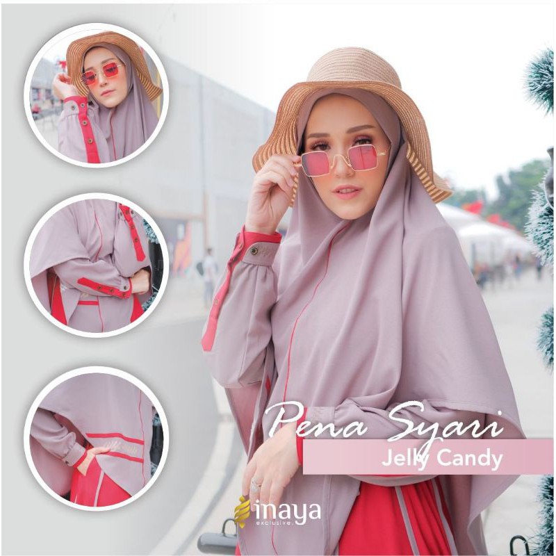 PENA SYAR'I BY INAYA ORIGINAL BRANDED | GAMIS SYAR'I BRAN