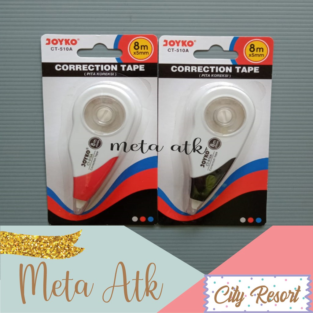 

Correction Tape / Tipex kertas Joyko CT-510