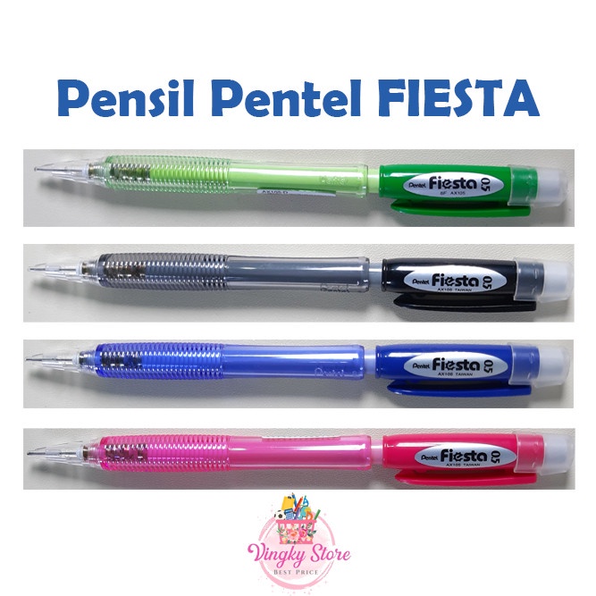 

Wow Pensil Mekanik 0.5 Pentel Fiesta Limited