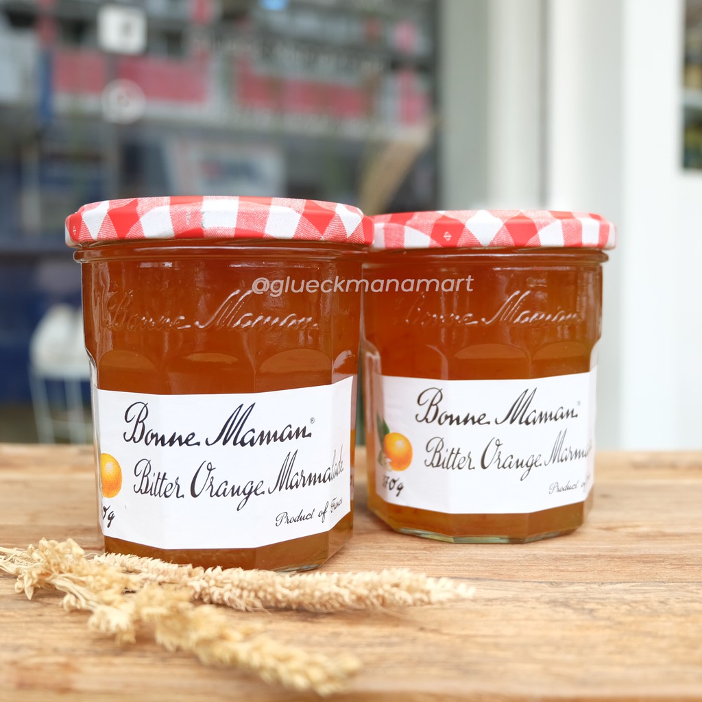 

Bonne Maman Bitter Orange Marmalade Spead / Jam / Selai 370 gr