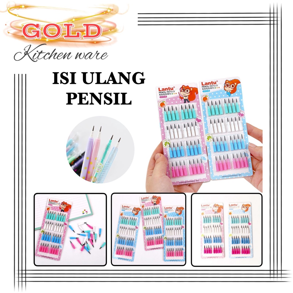 

G187 Isi Pensil Lantu / Isi Pensil Susun / Refill Lantu / Isi Ulang Pensil Bongkar Pasang