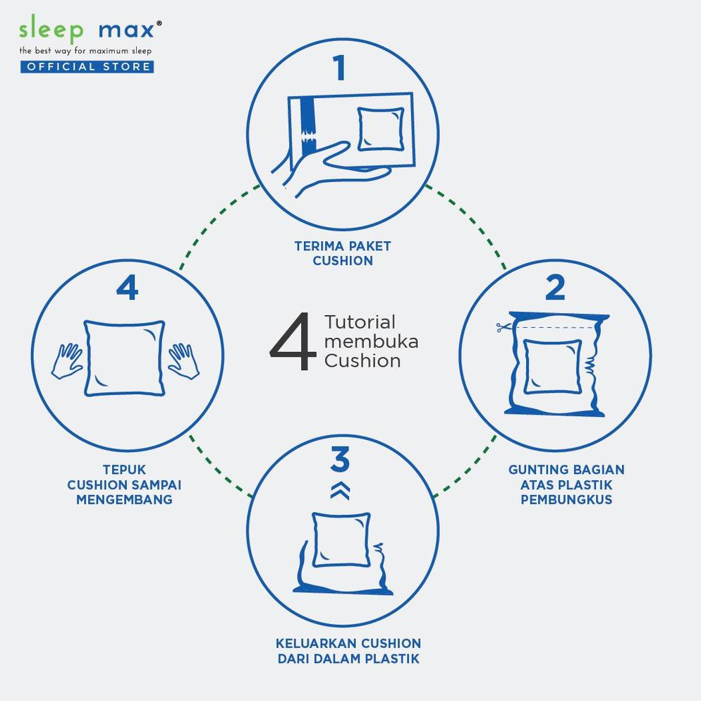 Ind Shop Nym 16ju8ai Sleep Max Insert Cushion Bantal Sofa Polos 45x45 Cm Warna Light Brown Isi 2 Shopee Indonesia