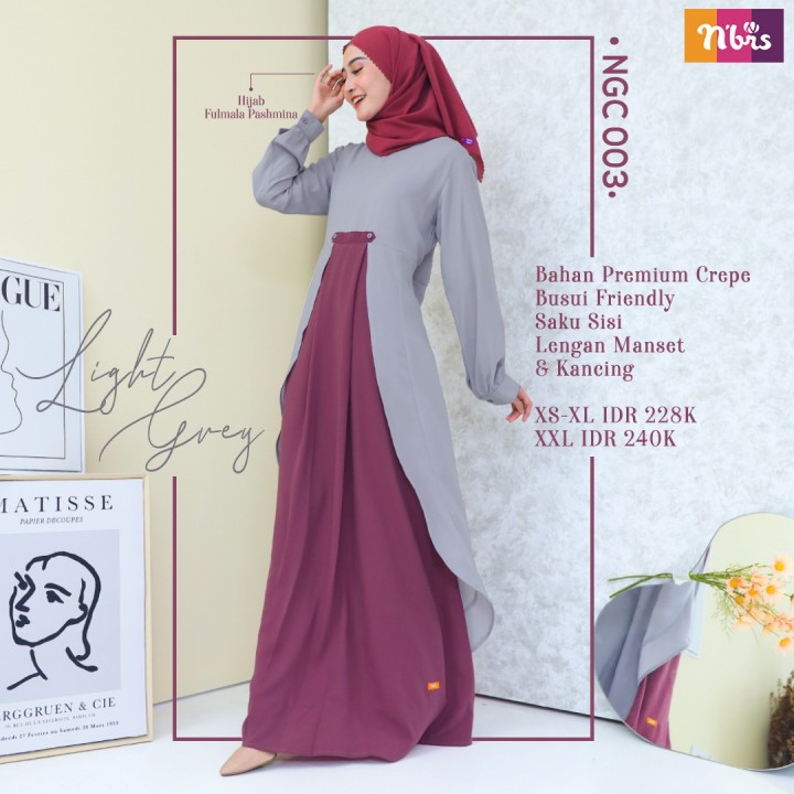 BAJU GAMIS NIBRAS NGC003/NGCA003