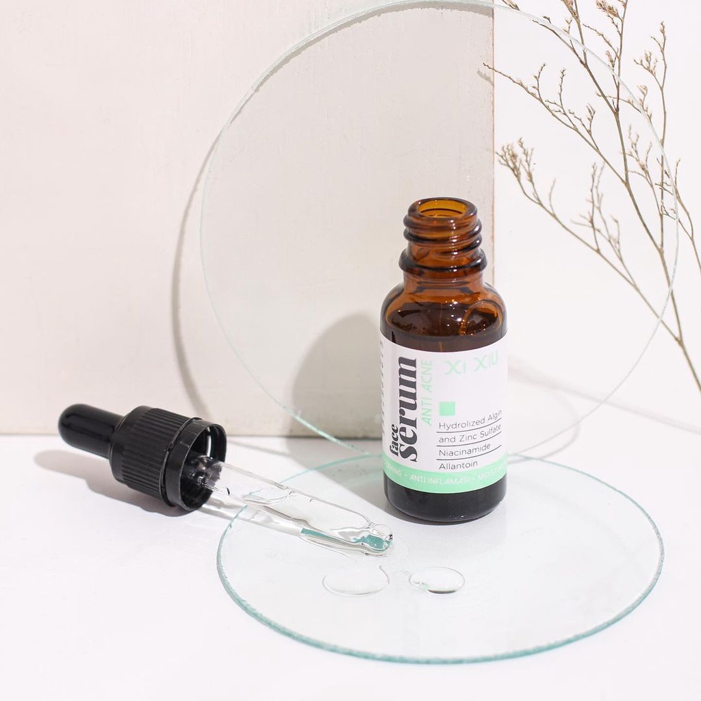 XI XIU Face Serum Vitamin C | Anti Acne | Whitening Gold 20 ml Vit C | XiXiu Serum I Xixiu Face Serum VITAMINKU