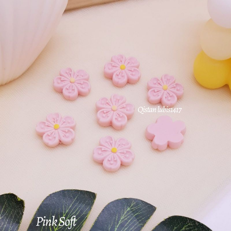 Clay Bunga Sakura Putik Flowers