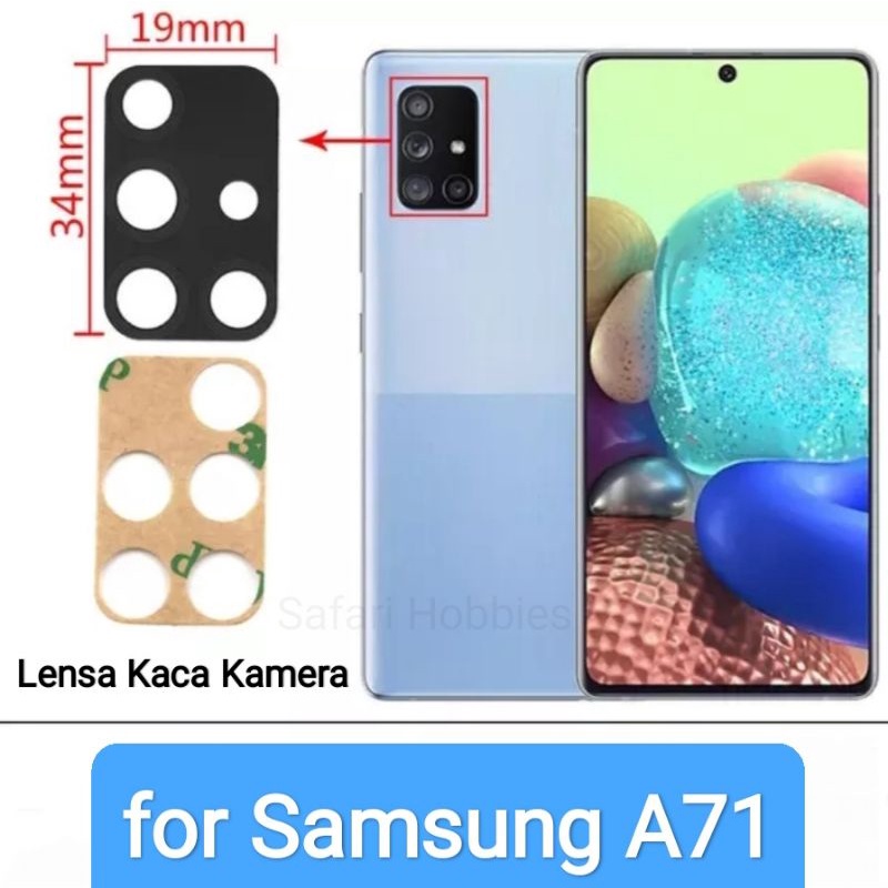 Lensa Kaca Kamera Samsung A71