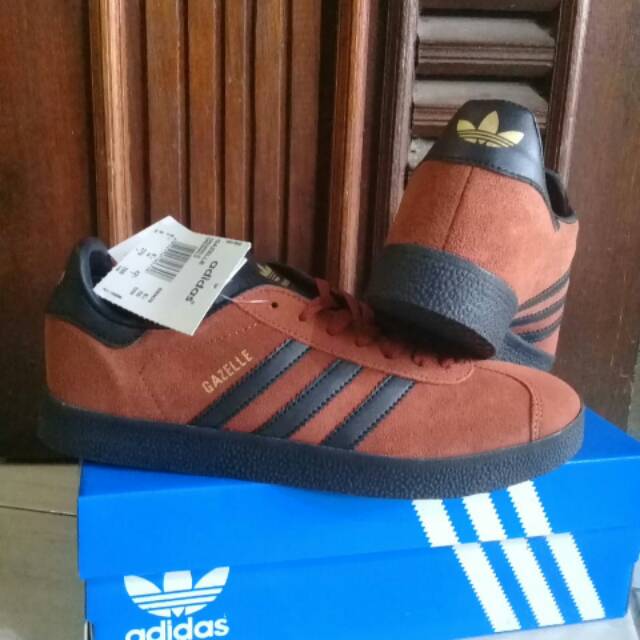 Adidas gazelle merah bata og bnib indonesia