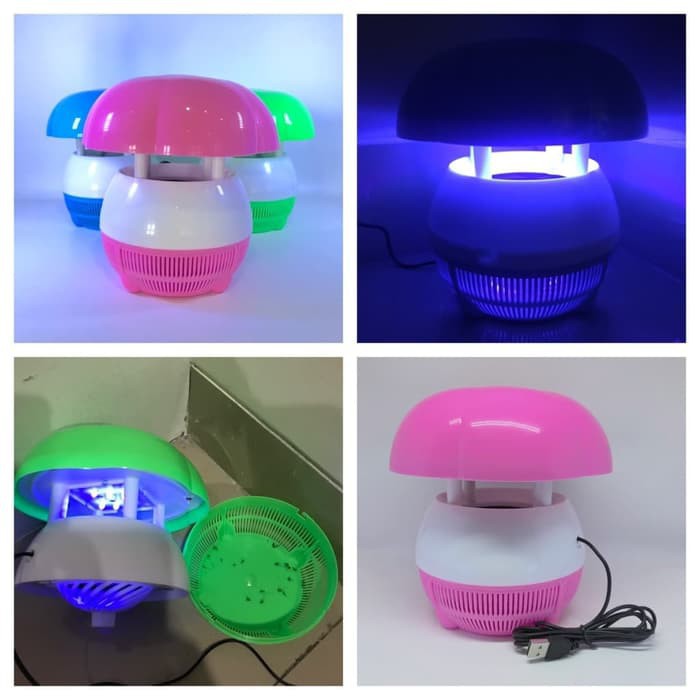 [ MK2 ] Mosquito Killer 2 Lampu USB Anti Nyamuk Pembasmi Perangkap Nyamuk Serangga Lampu Tidur