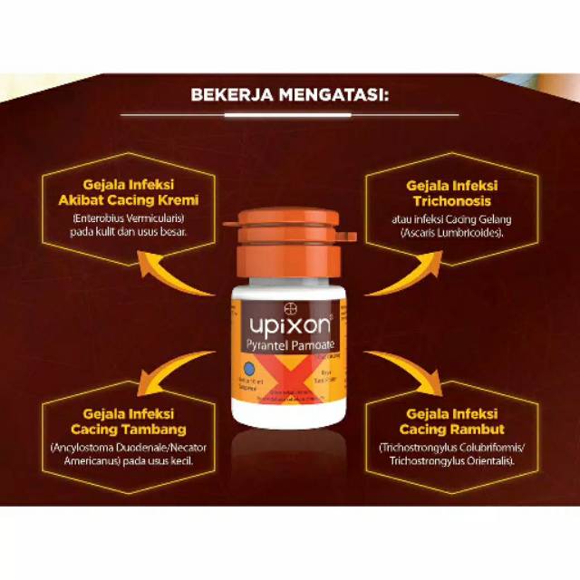 Upixon Obat Cacing 10 ml