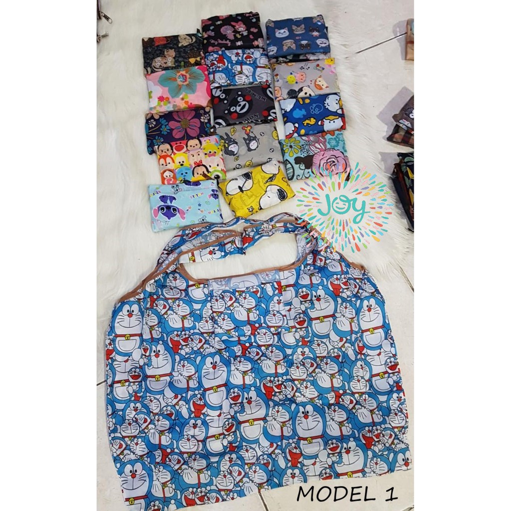 TAS BELANJA LIPAT / SHOPPING BAG SERBAGUNA ECO BAG MOTIF