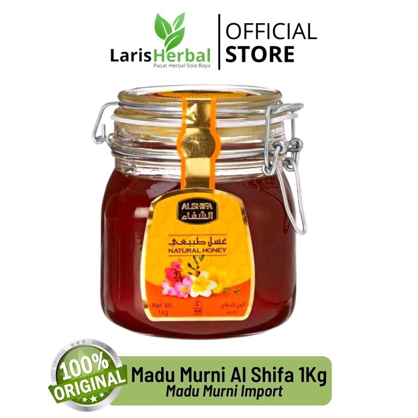 

ORIGINAL Madu Al Shifa 1Kg | Madu Murni Import Arab Saudi