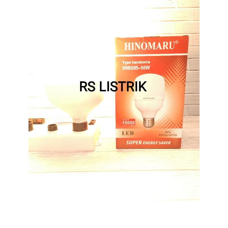 Hinomaru lampu led 50 watt type DIAMOND HN1105-50W CAHAYA KUNING tabung kapsul capsule T bulb 3000K