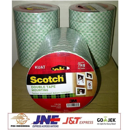 

Double Tape Foam Scotch Mounting Tape 24mm x 3m