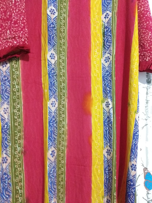 Longdress Batik Cap Shahnaz Allsize Resleting Belakang Dress Gamis Batik Pekalongan Homedress Rayon