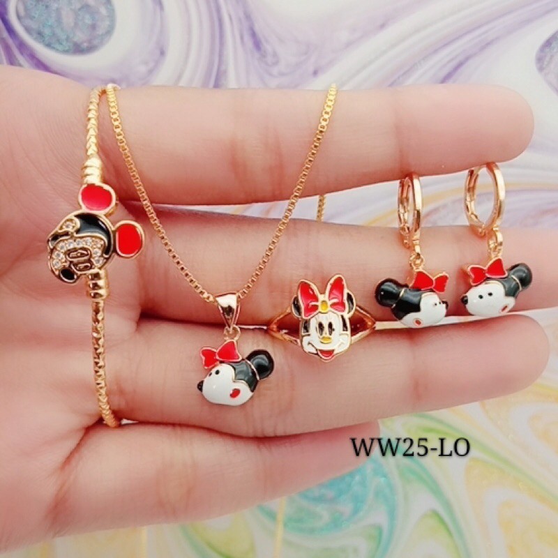 xuping set perhiasan anak anak lapis mas terlaris