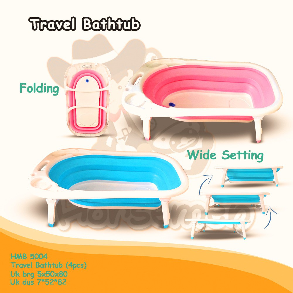 PROMO HMB5004 Folding Foldable Bathtub Lipat  Bak  Mandi  