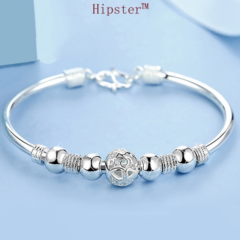 Vintage Ethnic Style Luxurious Style Circle Platinum Bracelet