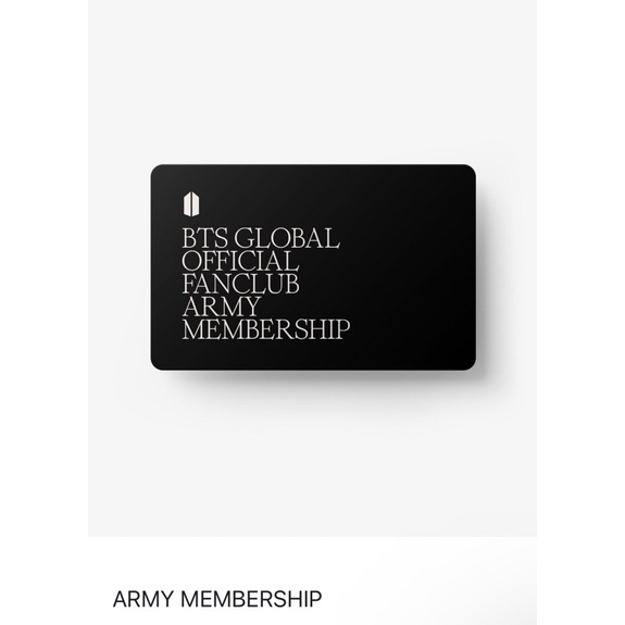 ARMY MEMBERSHIP WEVERSE