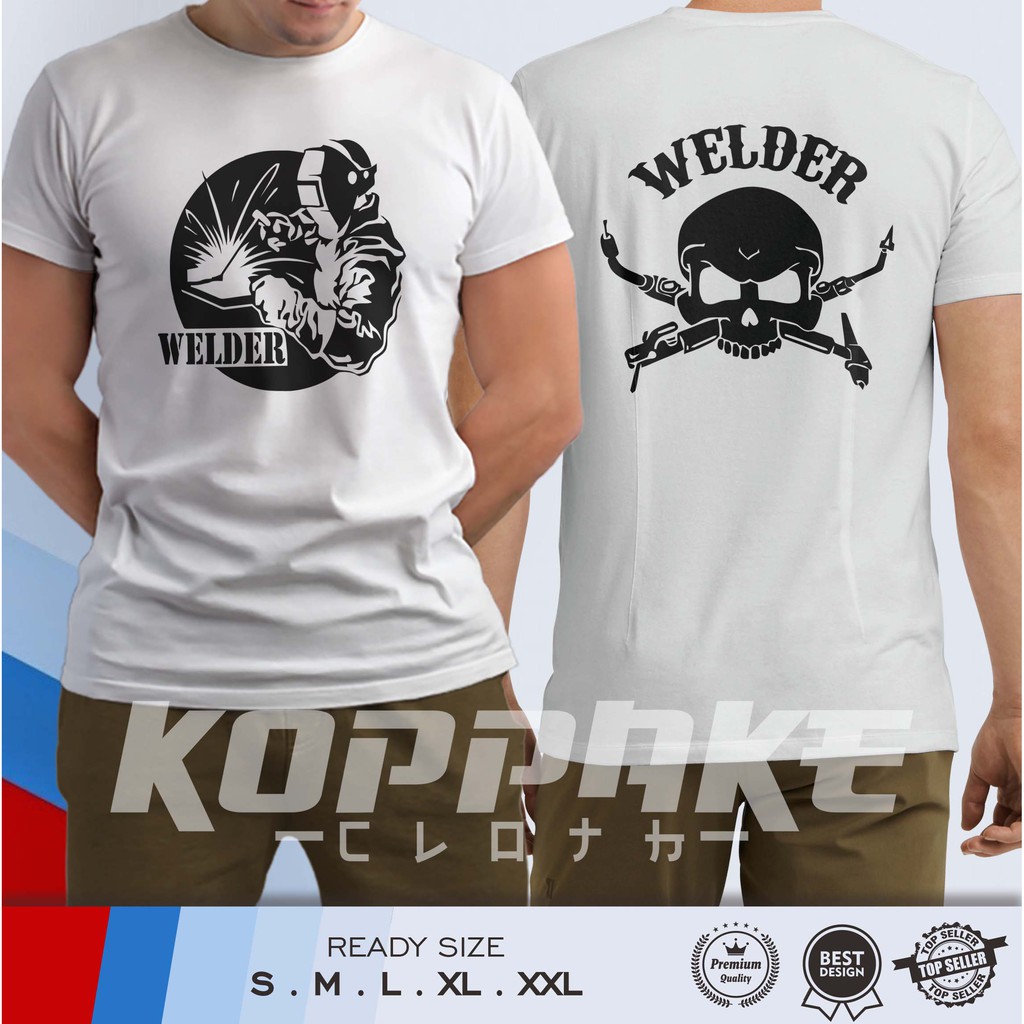 Kaos Welder Tukang Las Baju Distro Shopee Indonesia