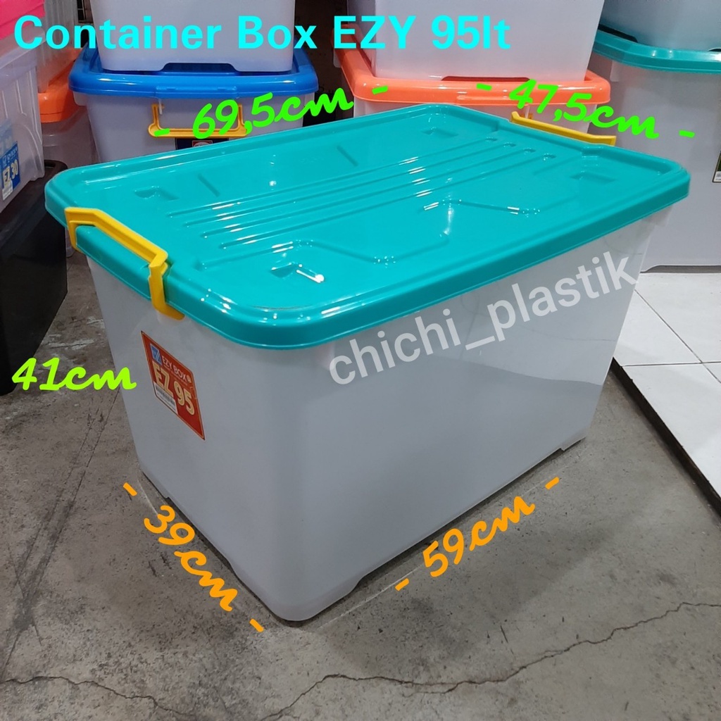 BOX CONTAINER BIGGY CB 95 / TEMPAT PENYIMPANAN BARANG SERBAGUNA BOX P