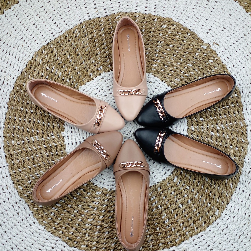 EXECUTIVE - Syahla Flat Shoes Wanita