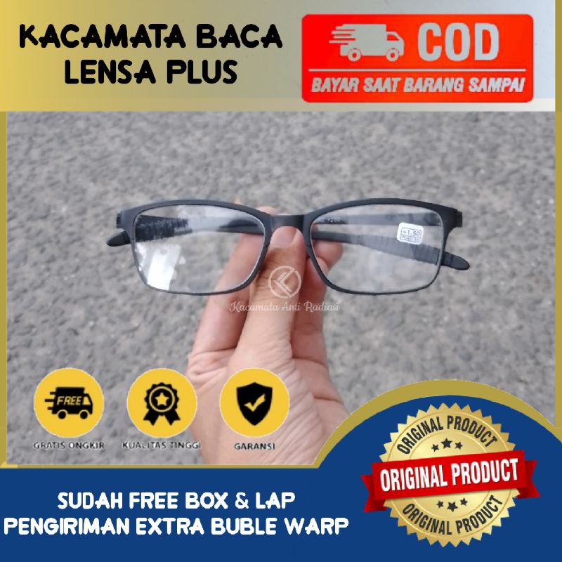 KACAMATA BACA- kacamata baca plus pria kacamata lentur aksesoris wanita aksesoris kacamata plus baca