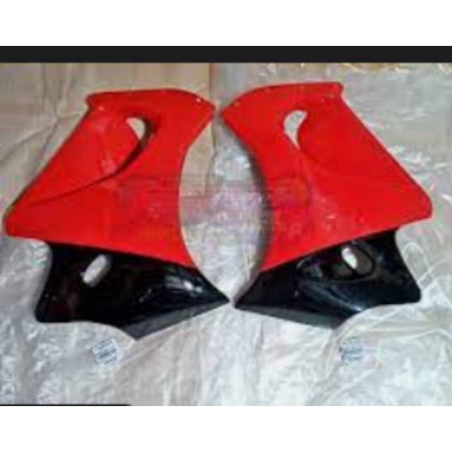 Fairing Samping Bawah Ninja RR Old Merah - Hitam