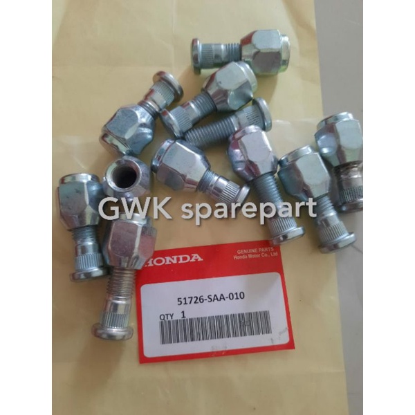 Baut roda mur Honda Mobilio Ori