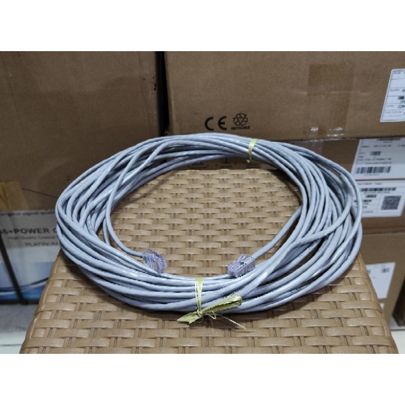 Kabel LAN 15 meter sudah jadi Cat5e