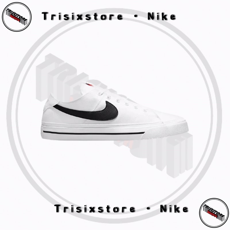 Nike Court Legacy Canvas Low White/Black Original