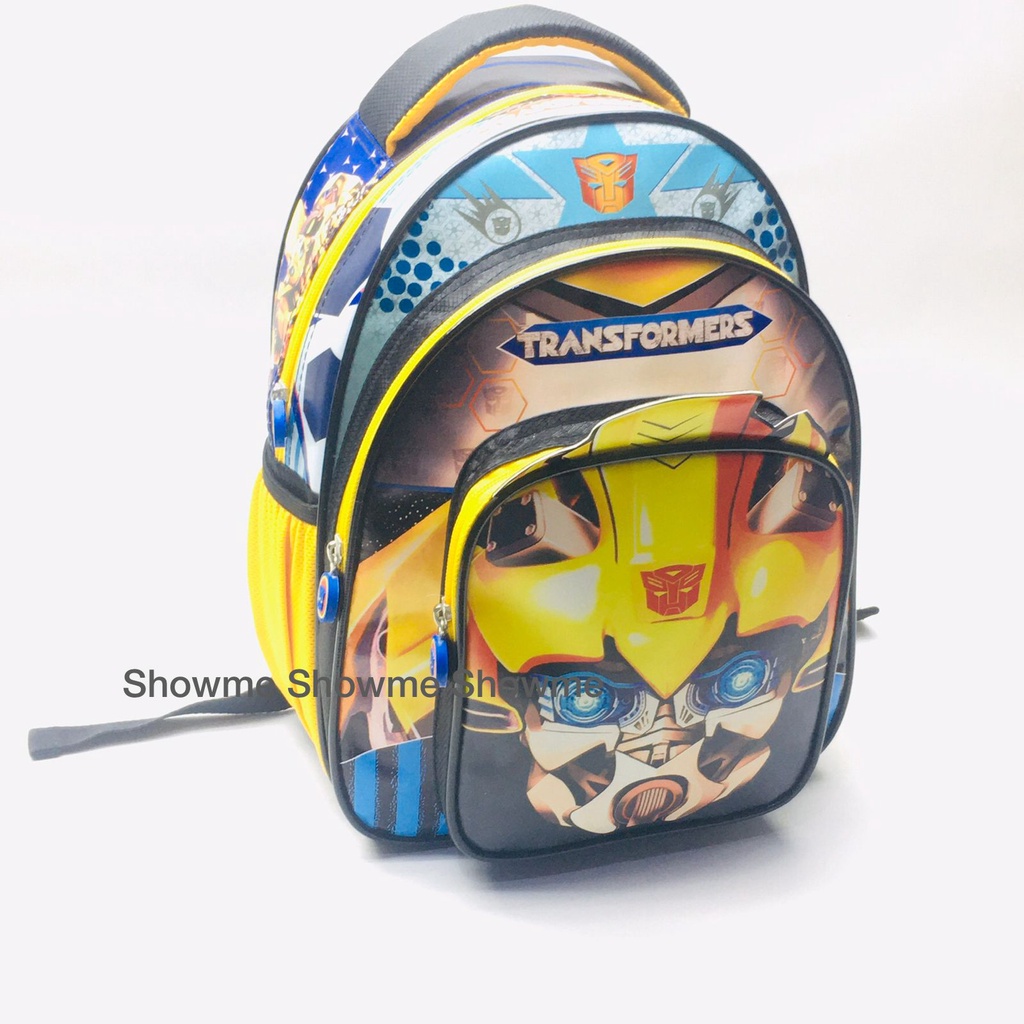 Showme Tas Ransel Anak Sekolah 3D - PAUD - TK - TRANSFORMERS