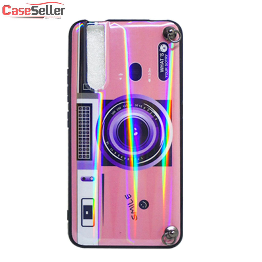 Caseseller - Realme C2 | Realme 5 | Realme 5 Pro | Realme 6 Pro Case Motif Camera Soft Case